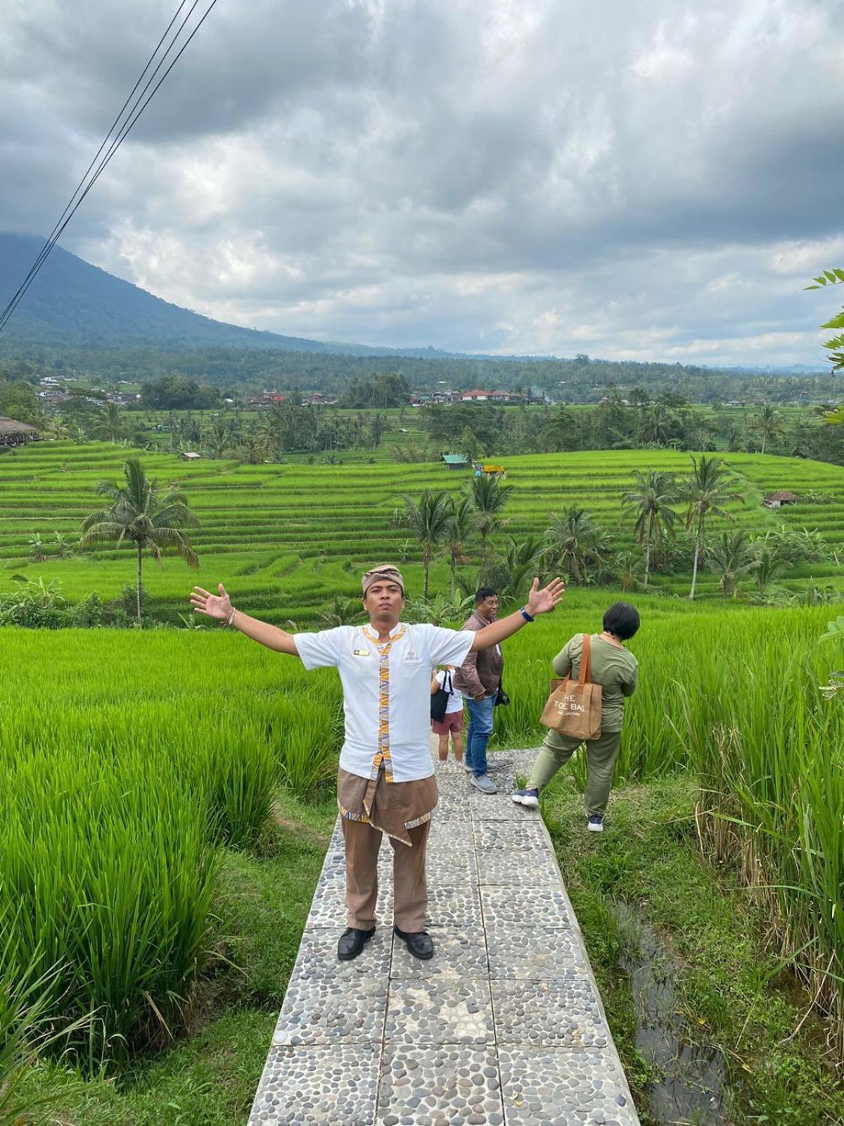 Ferienwohnung Teras Subak Jatiluwih Exterior foto